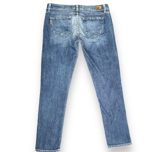 WOMEN'S PAIGE SKYLINE ANKLE PEG JEANS SIZE 28 - Picture 3 of 9